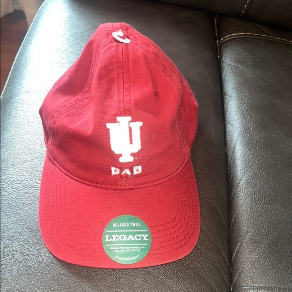 Legacy Crimson IU Dad Cap - Picture 2 of 9